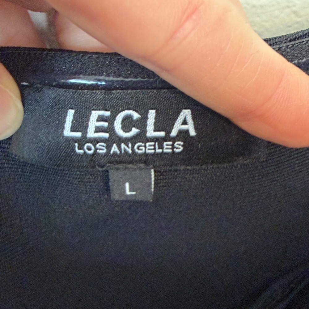 LECLA LOS ANGELES Bandage Bodycon Fringe
Dress in Black Women’s size Large - Picture 10 of 17